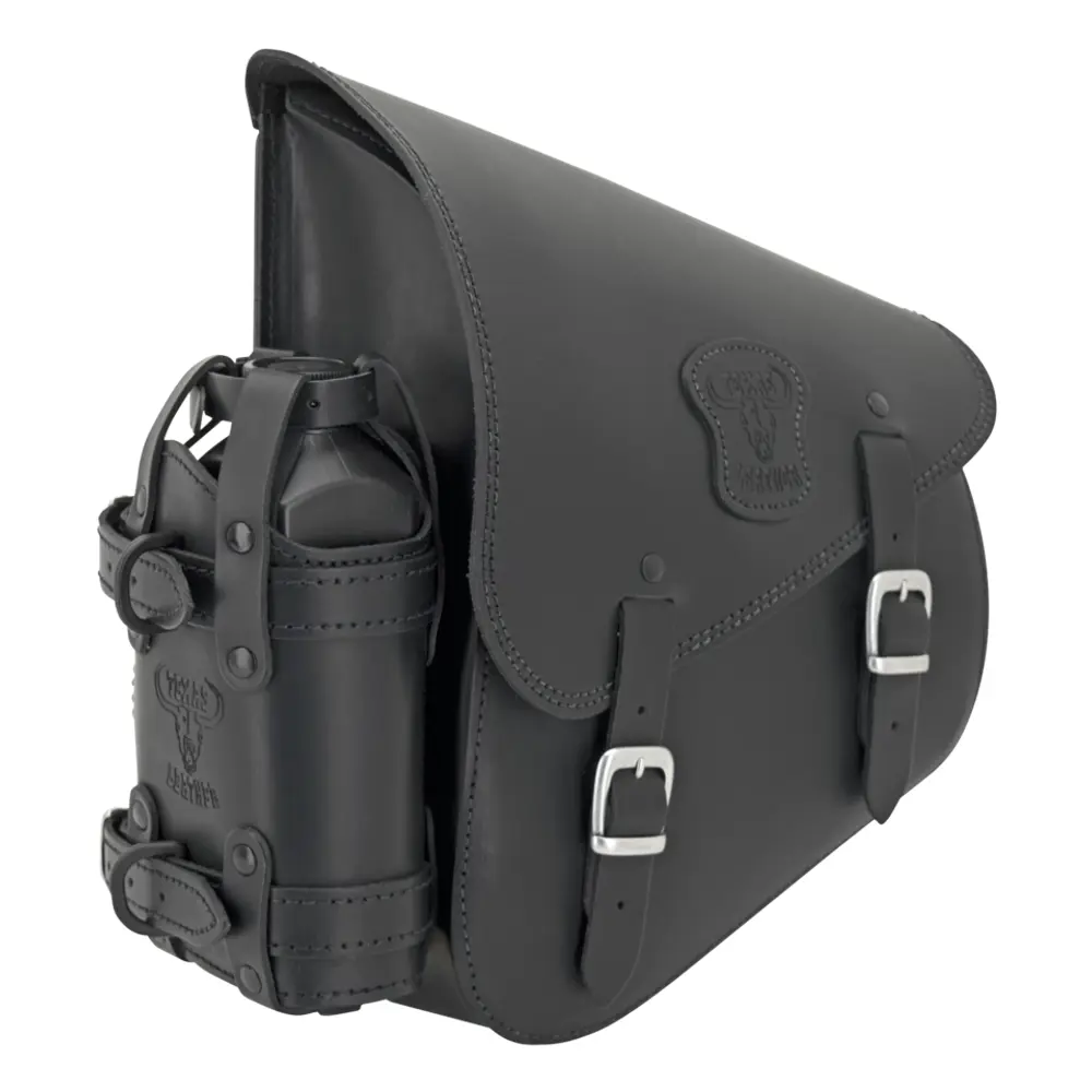 Texas Leather Support d'huile pour moto