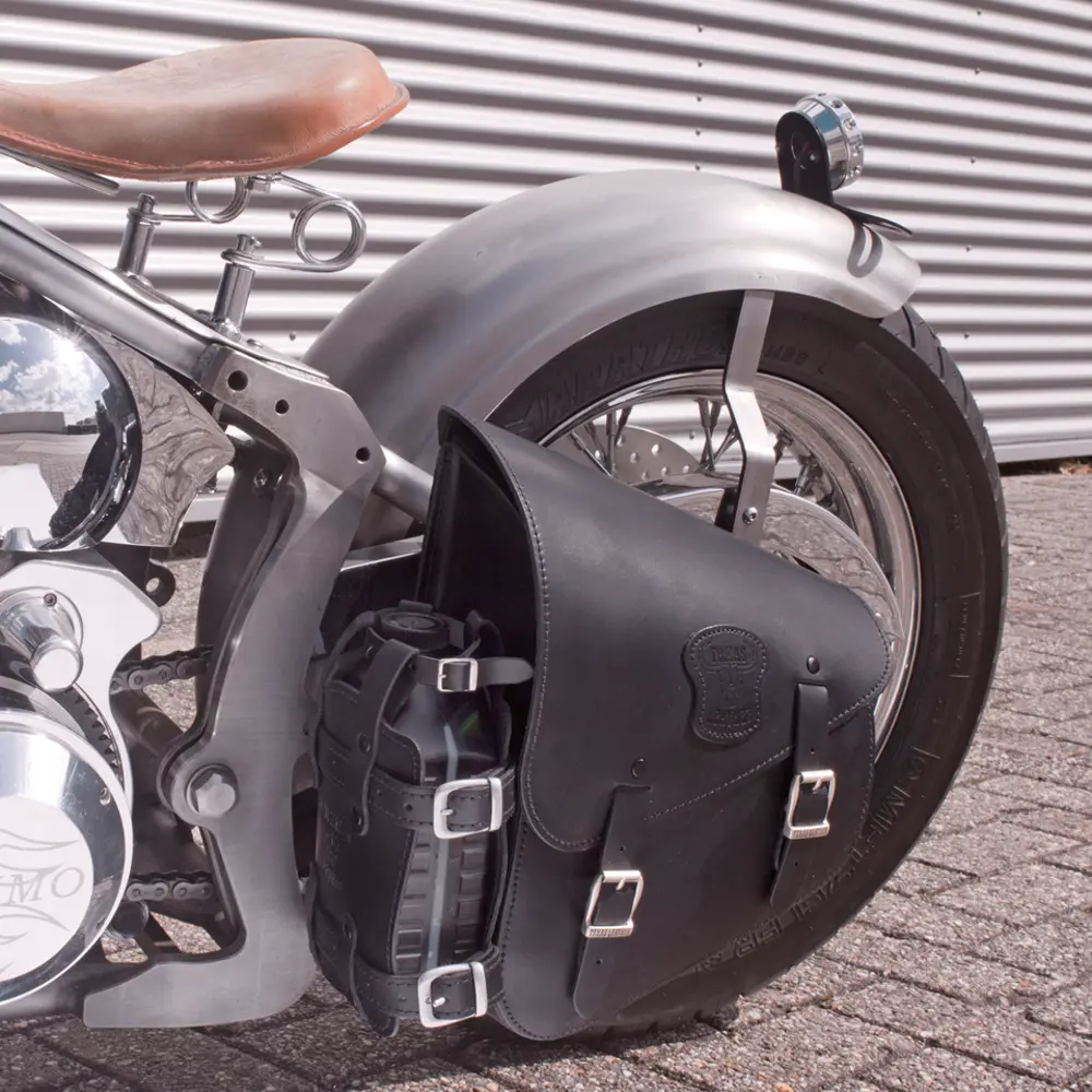 Texas Leather Support d'huile pour moto