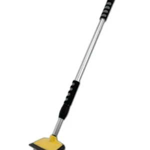 Brosse Lavage Voiture Télescopique jusqu'à 165 cm, Balai Brosse Télescopique Lavage, Lavage Optimal Brosse Douce, Manche r...