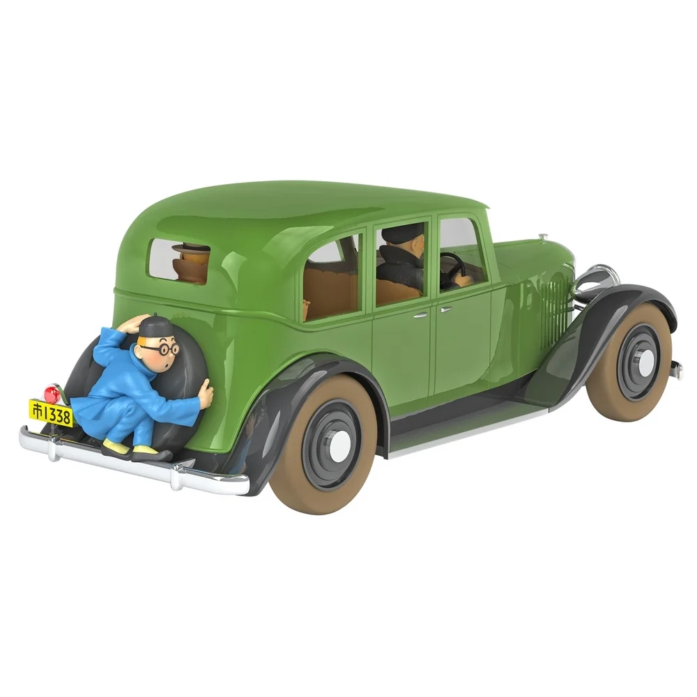 LES VOITURES DE TINTIN: LA VOITURE DE MITSUHIRATO "LE LOTUS BLEU", 22 - véhicule au 1/24 Tintinimaginatio SA