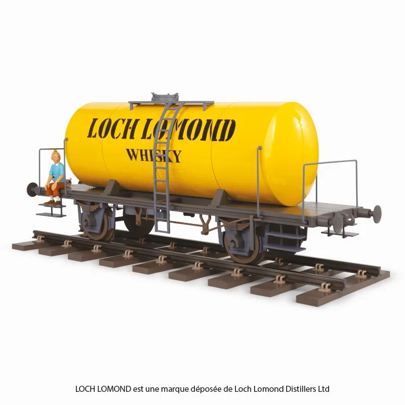 Tintin Le wagon Loch Lomond "L'Ile Noire" Tintinimaginatio 2024 (40030) Tintinimaginatio SA