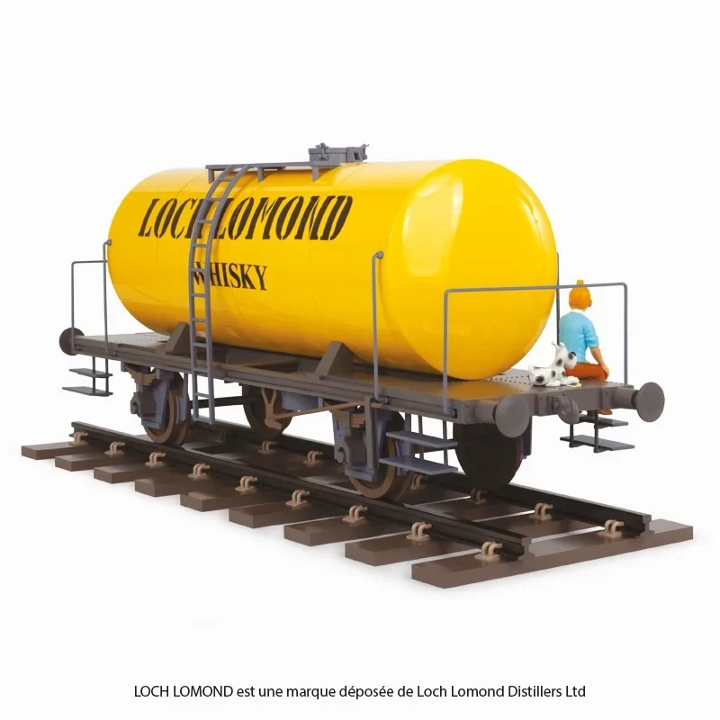 Tintin Le wagon Loch Lomond "L'Ile Noire" Tintinimaginatio 2024 (40030) Tintinimaginatio SA