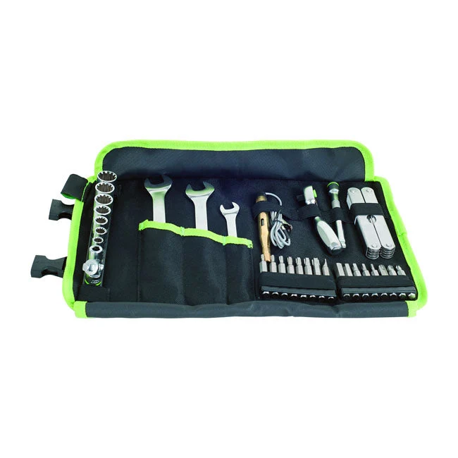 Tirax Gira Kit d'outils métriques pour moto 32pcs