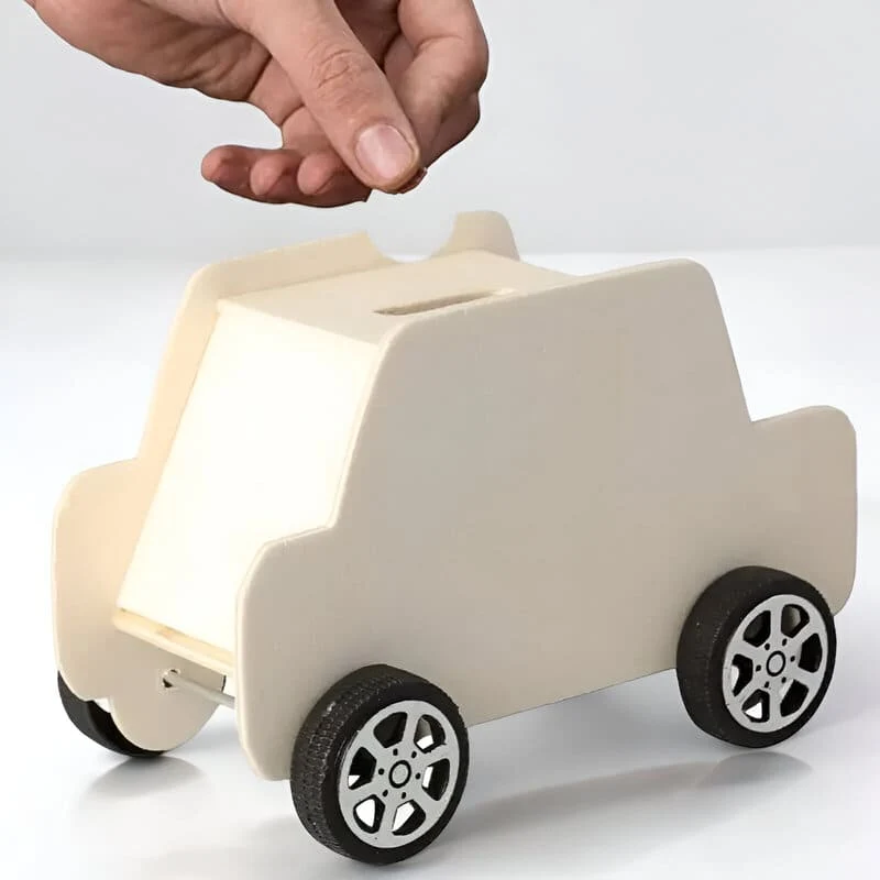 Tirelire Voiture Personnalisée