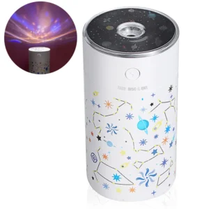 TD® Étoile projection humidificateur créatif mini voiture bureau air muet USB petit brouillard délicat processeur d'air à...