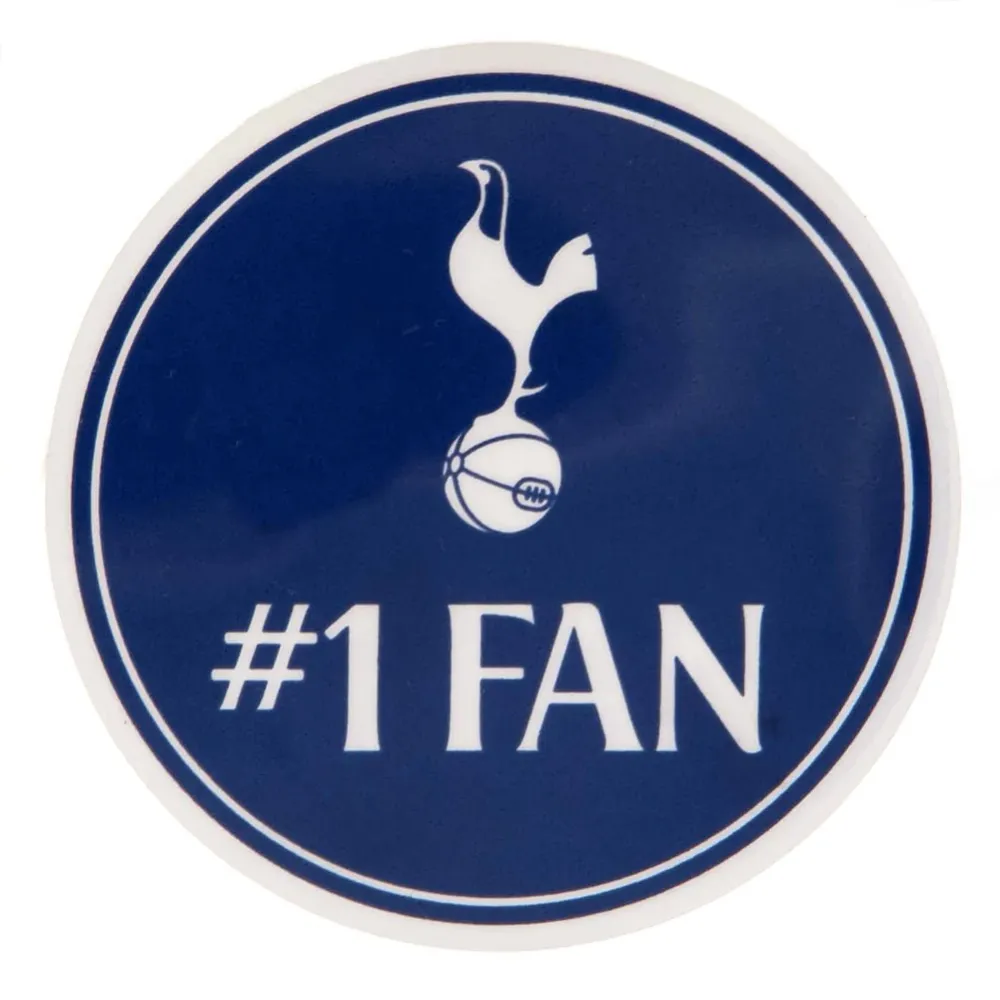 Tottenham Hotspur FC Autocollant pour voiture unique n°1 Fan