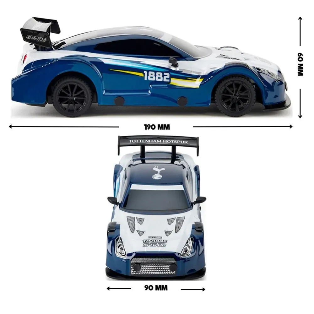 Tottenham Hotspur FC Voiture de sport radiocommandée à l'échelle 1/24
