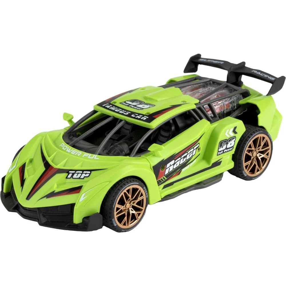 Toy Planet Super Racing Voiture Radio Commandée avec Lumière et Son (1946A)