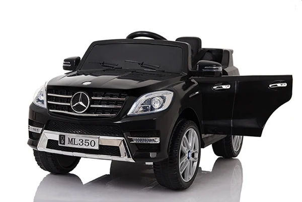 Mercedes 350 ML voiture enfant électrique monoplace 12 volts Noir Toys Motor