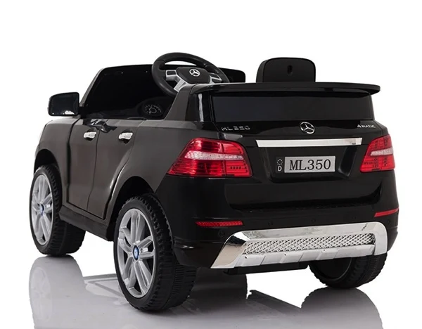 Mercedes 350 ML voiture enfant électrique monoplace 12 volts Noir Toys Motor