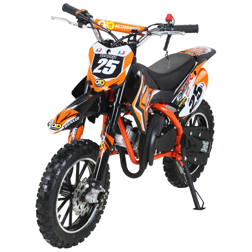 Moto Dirt 49 cc Gepard 2 temps Taille 6/10 ans Toys Motor