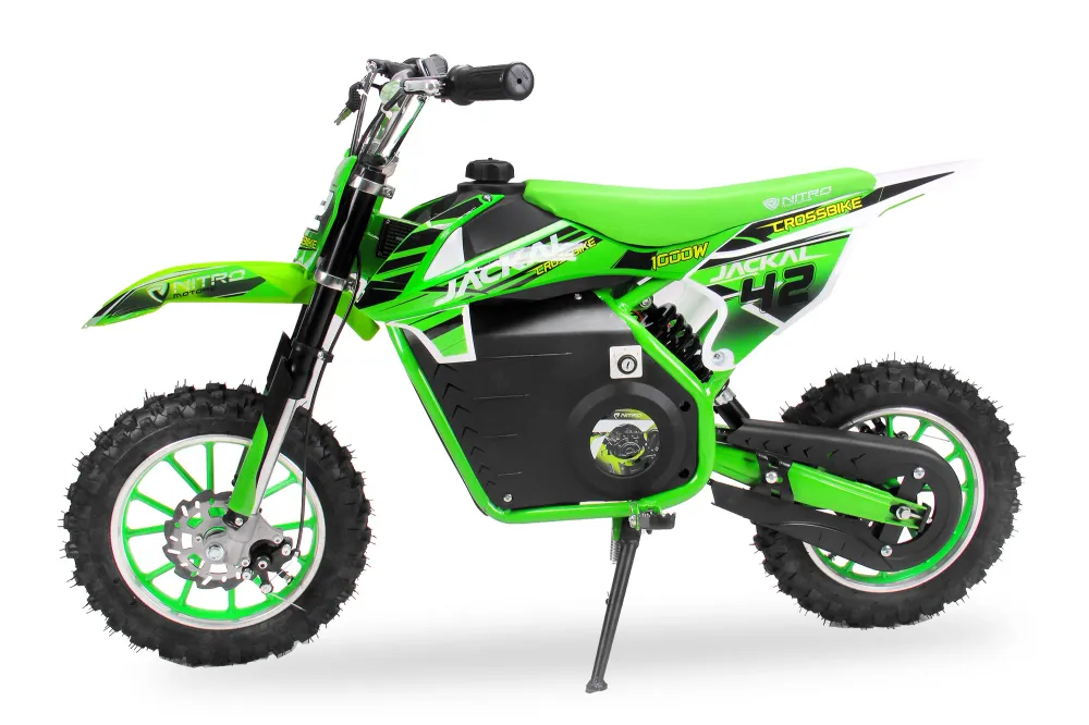 Moto électrique Jackal 1000 watts pilote de 7 à 13 ans Rouge Toys Motor