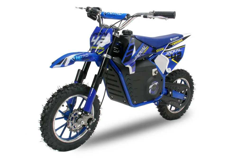 Moto électrique Jackal 1000 watts pilote de 7 à 13 ans Rouge Toys Motor