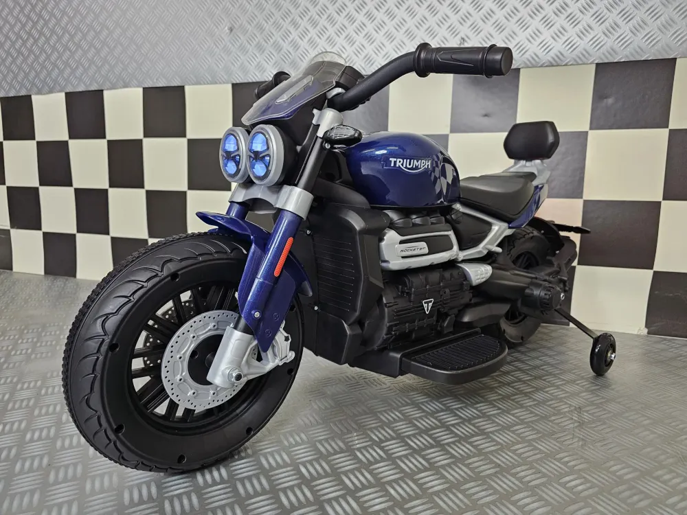 Triumph Moto électrique 12 volts Toys Motor