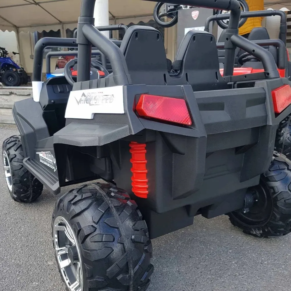 Buggy Style polaris 4 X 4 voiture Enfant électrique 2 batteries de 12 volts version 2 places Toys Motors