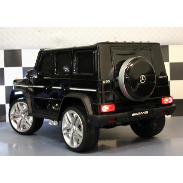 Mercedes Classe G 65 AMG voiture enfant électrique monoplace Noir Toys Motors