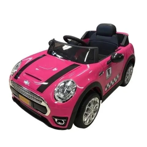 Mini Cooper Rose réplique Voiture Enfant 12 volts Toys Motors