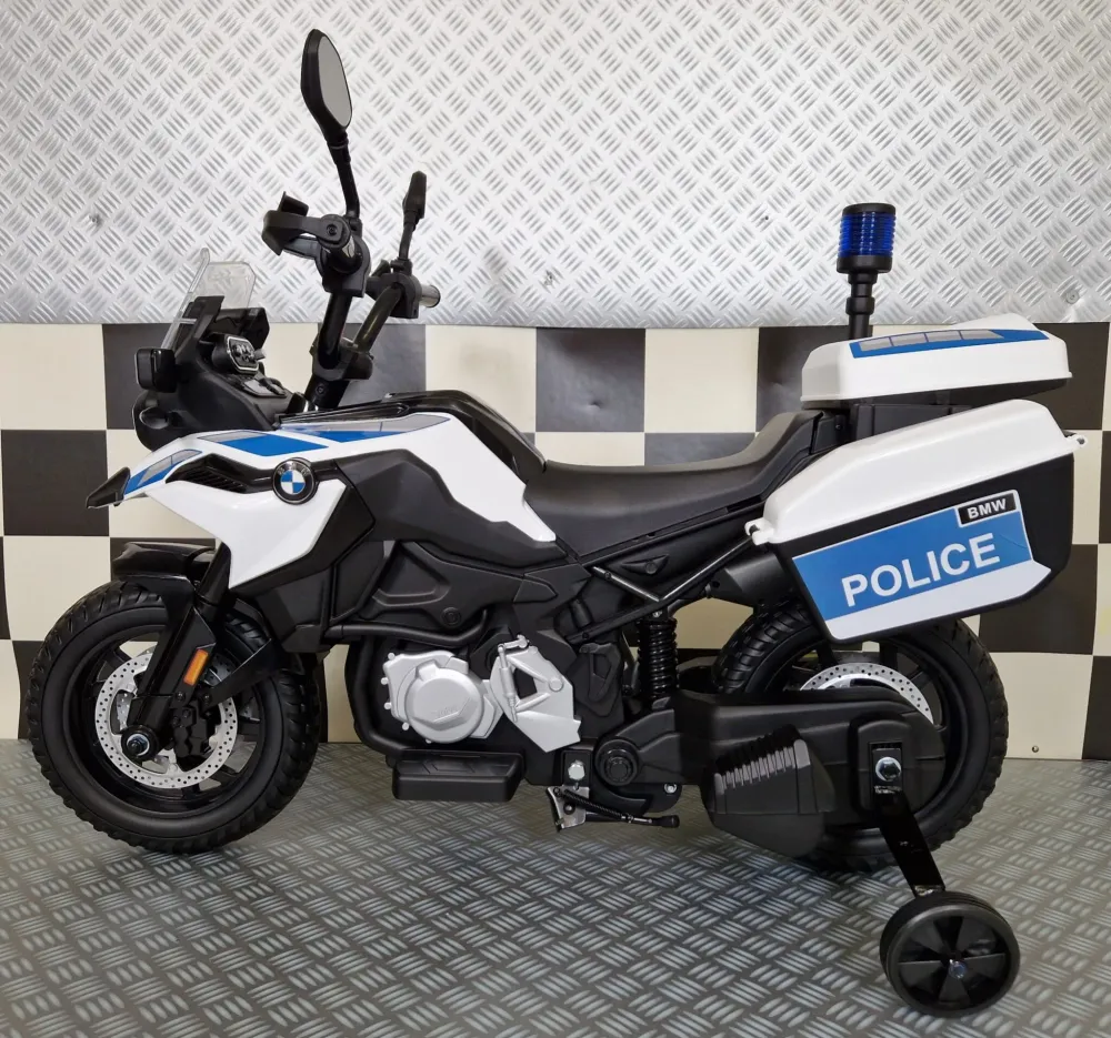 Moto Électrique Enfant BMW Police 12 volts POLICE 2026 Toys Motors