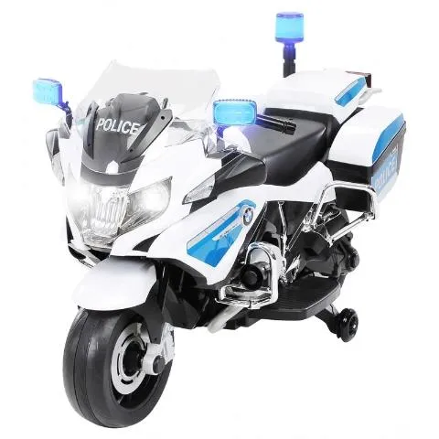 Moto Électrique Enfant BMW Police 12 volts POLICE Toys Motors