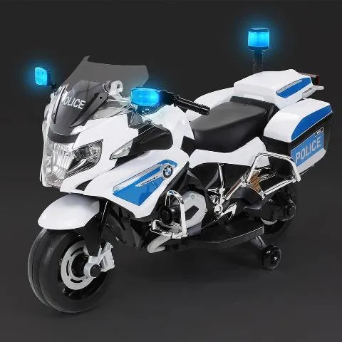 Moto Électrique Enfant BMW Police 12 volts POLICE Toys Motors