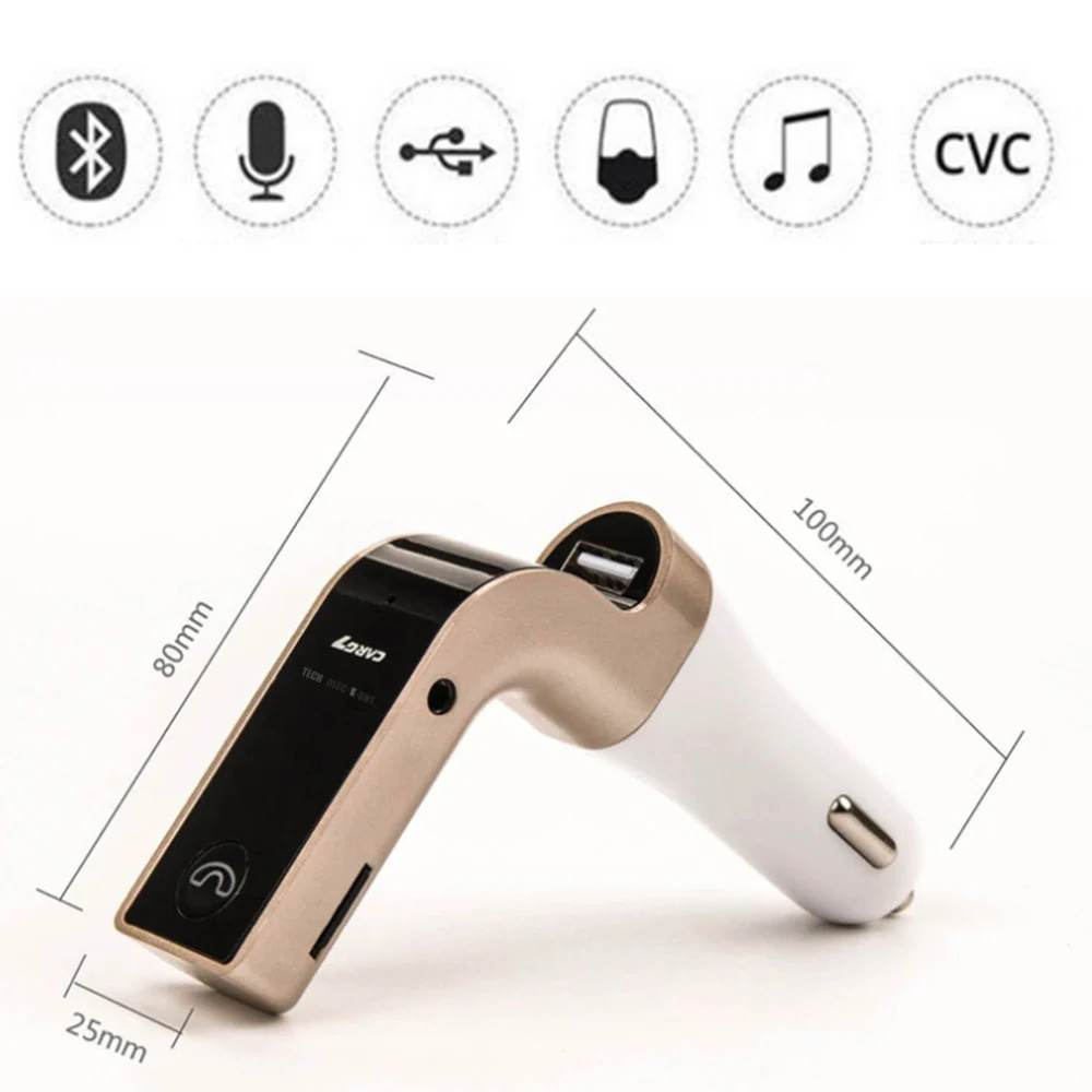 TD® Transmetteur FM Bluetooth voiture puissance lecteur mp3 Mains Libres Musiques Adaptateur Radio sans Fil Kit chargement...