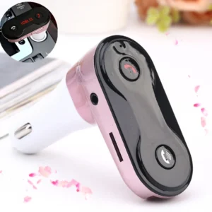 TD® Transmetteur de Voiture/ Kit de voiture MP3 Lecteur de musique sans fil BT Transmetteur FM Radio & USB Chargeur