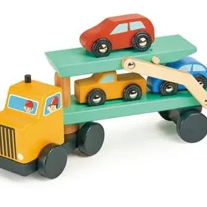 Transporteur De Voiture Avec 3 Voitures