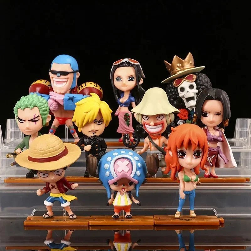 Figurines d'anime One Piece pour décoration de voiture Tresors asiatiques