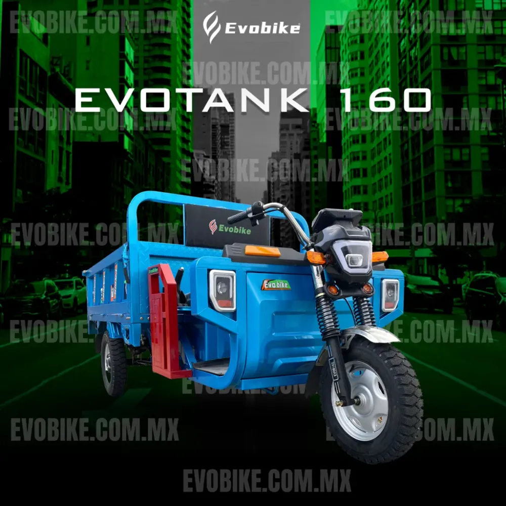 Triciclo Eléctrico de Carga EVOTANK 160 CM