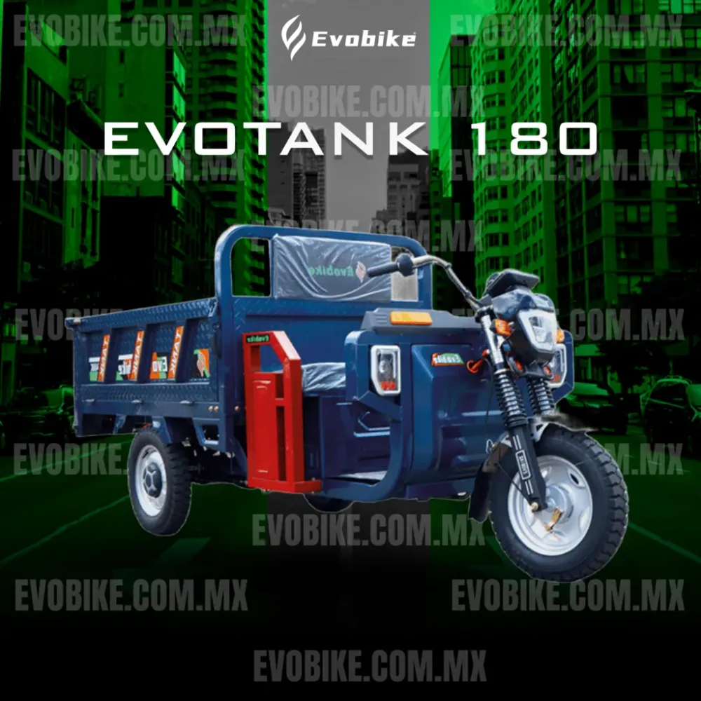 Triciclo Eléctrico de Carga EVOTANK 180 CM