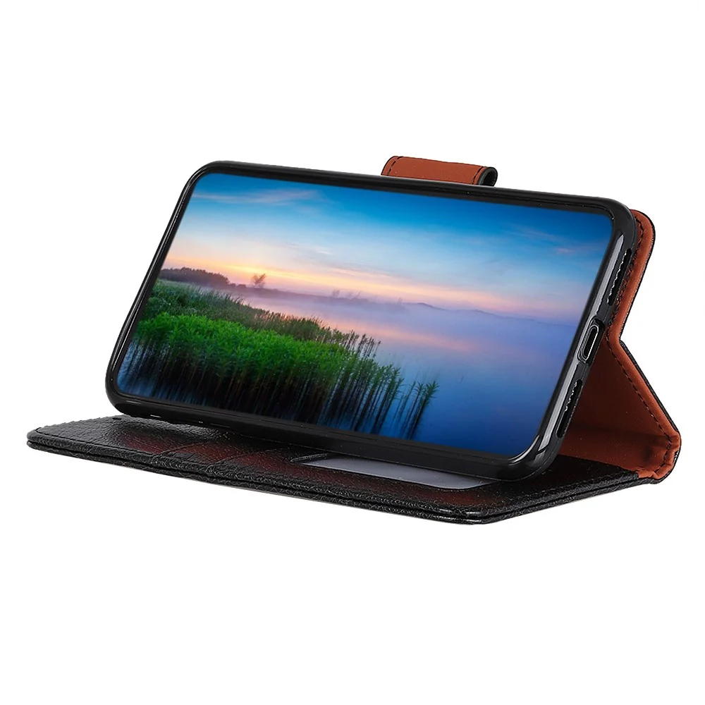 Étui en cuir Neptune Motorola Moto G06 - Noire