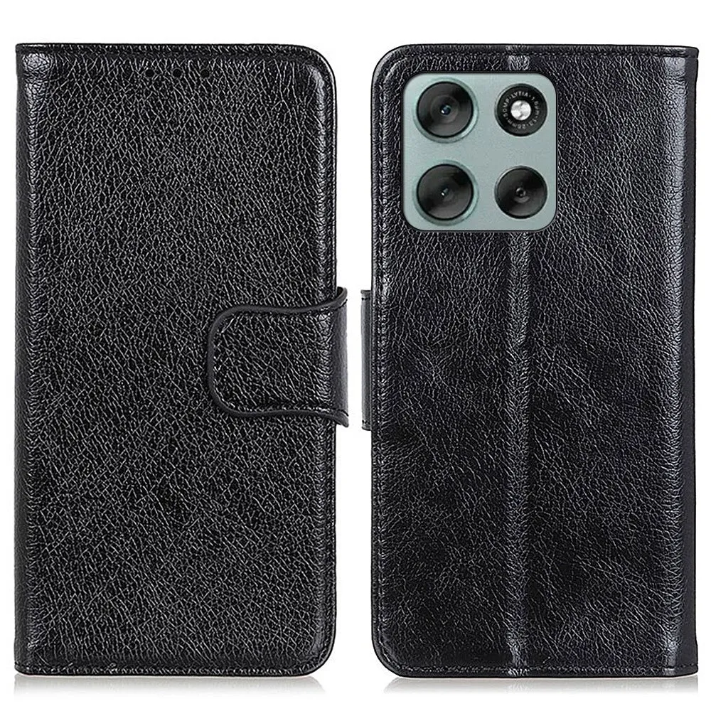 Étui en cuir Neptune Motorola Moto G86 Power - Noire