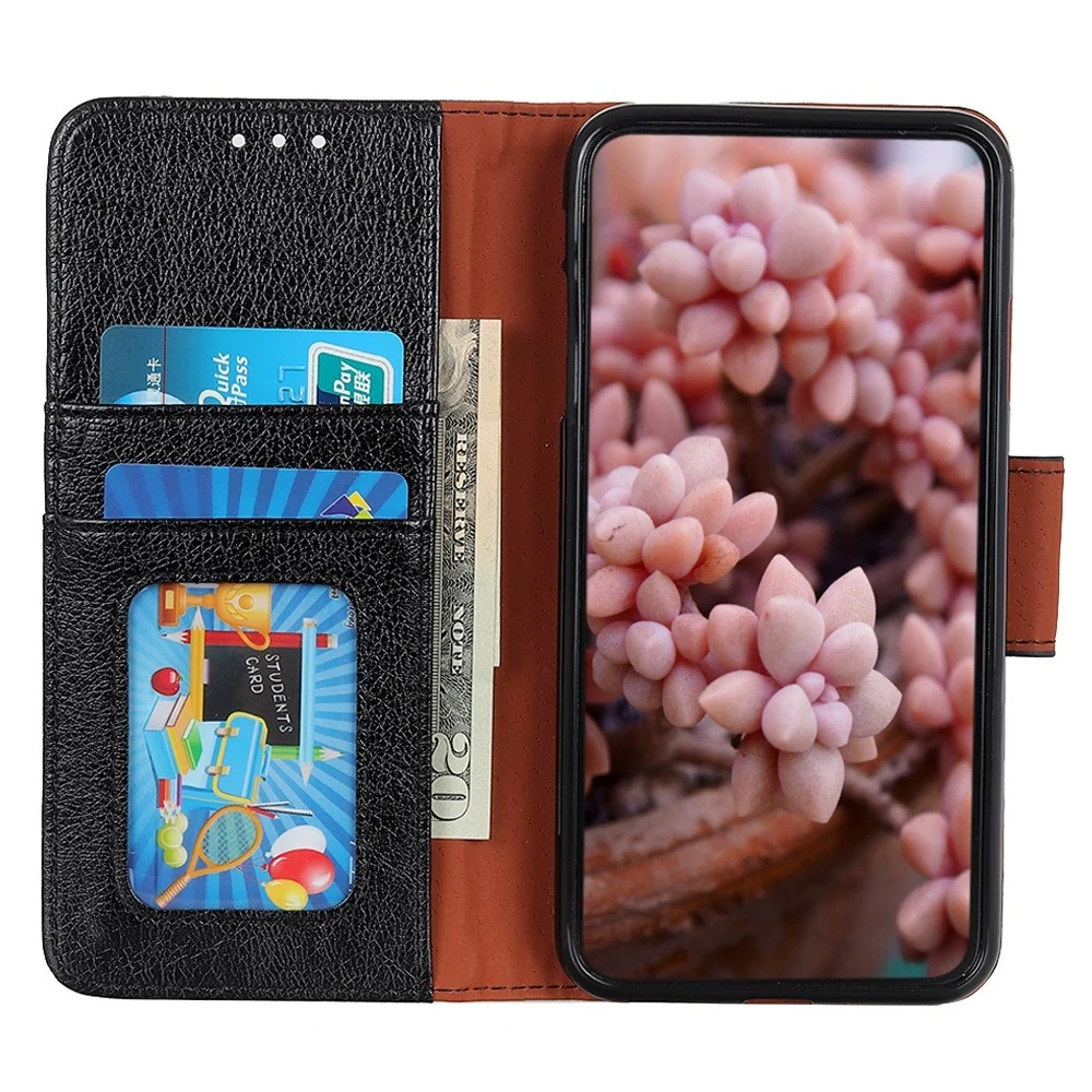 Étui en cuir Neptune Motorola Moto G86 Power - Noire