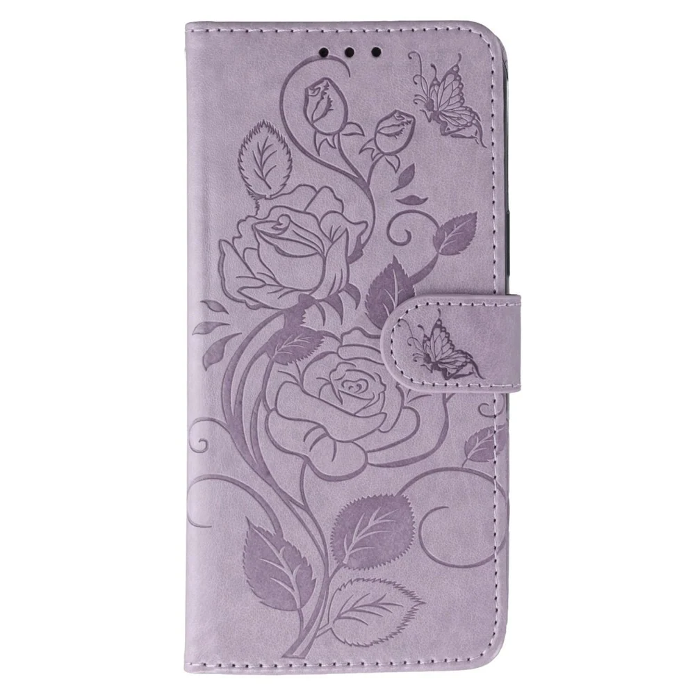 Étui pour téléphone Motorola Edge 50 Neo 5G / Moto S50 5G / Thinkphone 25 5G avec porte-cartes et support, imprimé papillo...