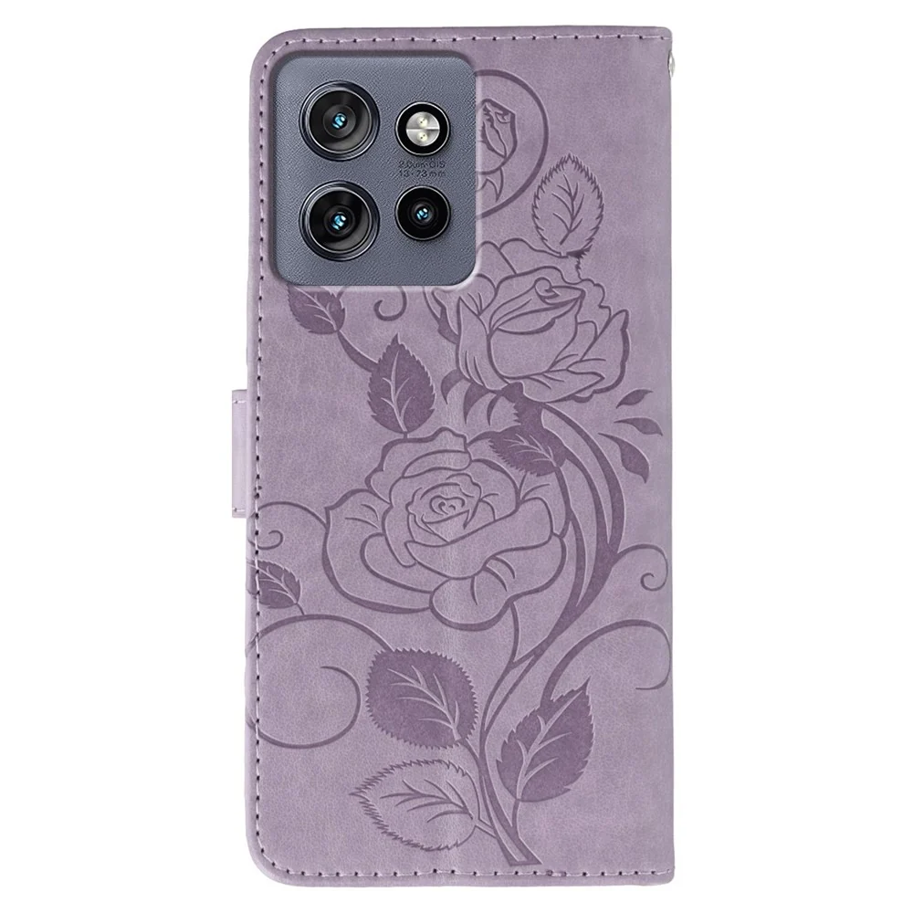 Étui pour téléphone Motorola Edge 50 Neo 5G / Moto S50 5G / Thinkphone 25 5G avec porte-cartes et support, imprimé papillo...