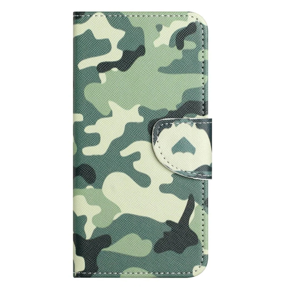 Étui à rabat Wonderland Motorola Moto G56 - Camouflage