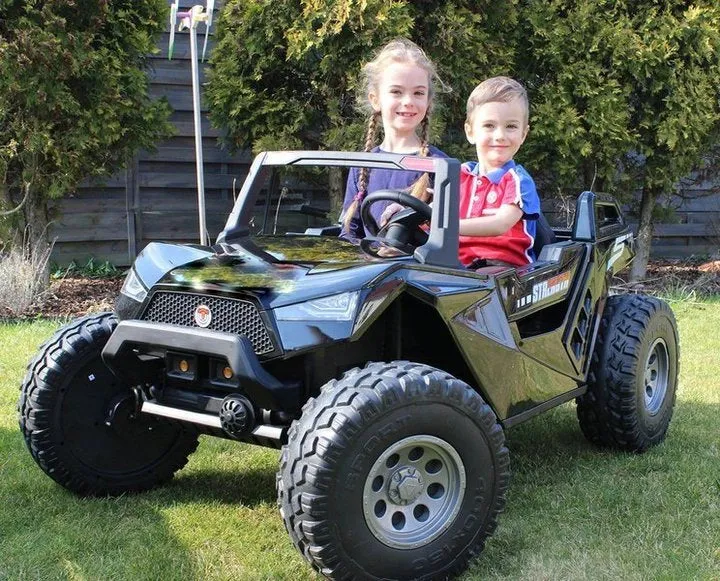 Buggy APEP High Speed (24 Volts) (4 Roues Motrices) (2 Places) Black Turbo Kids