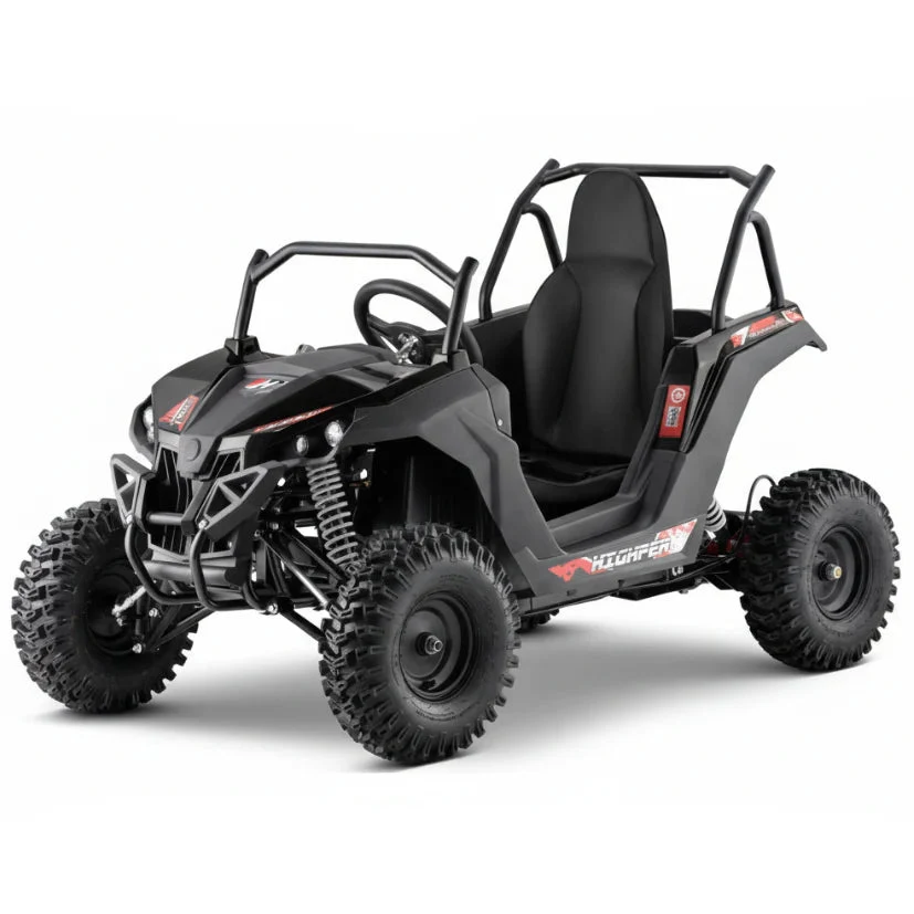Buggy Renegade Extrême (48 Volts) (20Ah) Moteur Différentiel sur Essieu (1200 Watts) (1 Place) Red Turbo Kids