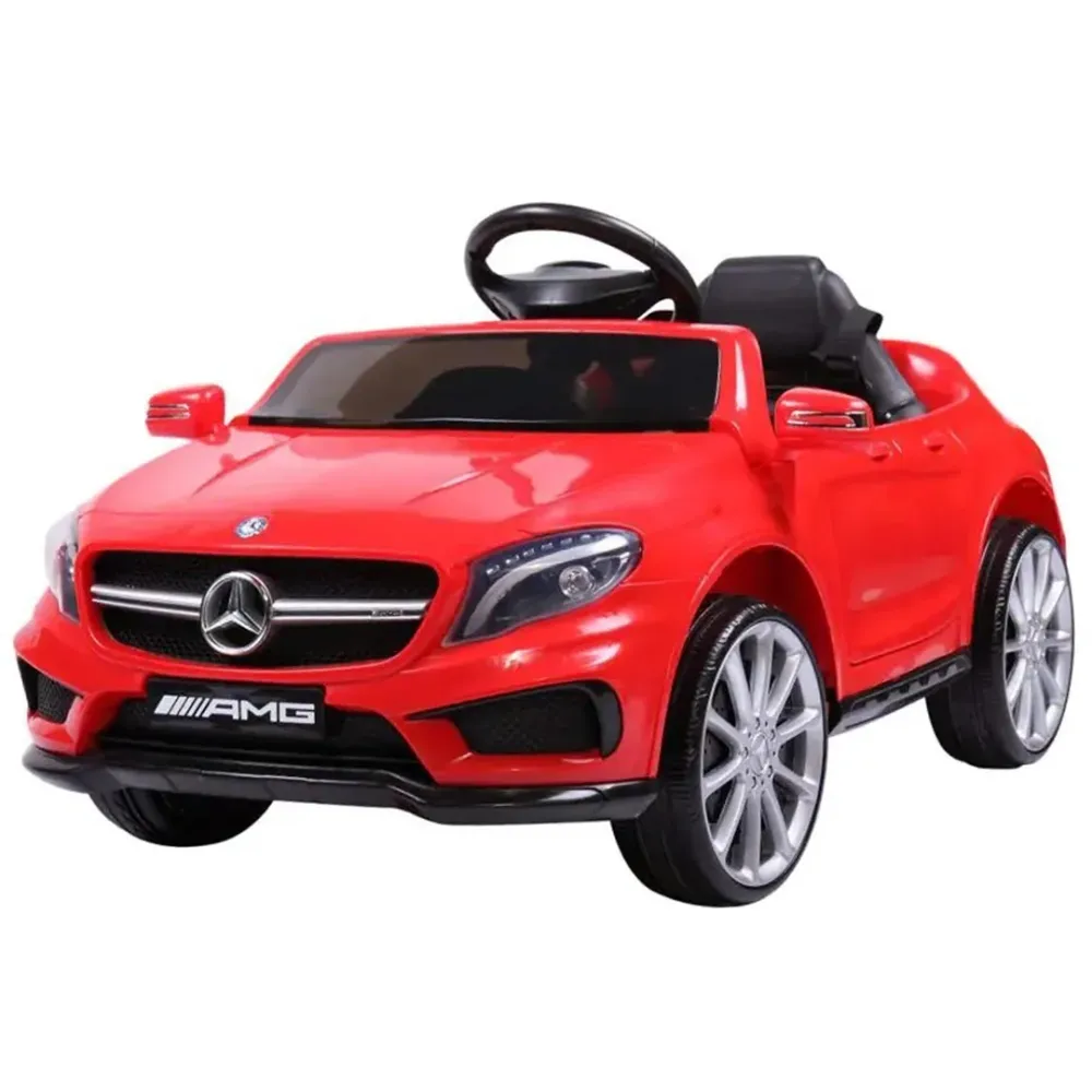 Mercedes Benz GLA45 AMG (Sous License) (12 Volts) (1 Place) (2 à 5 Ans) Black Turbo Kids