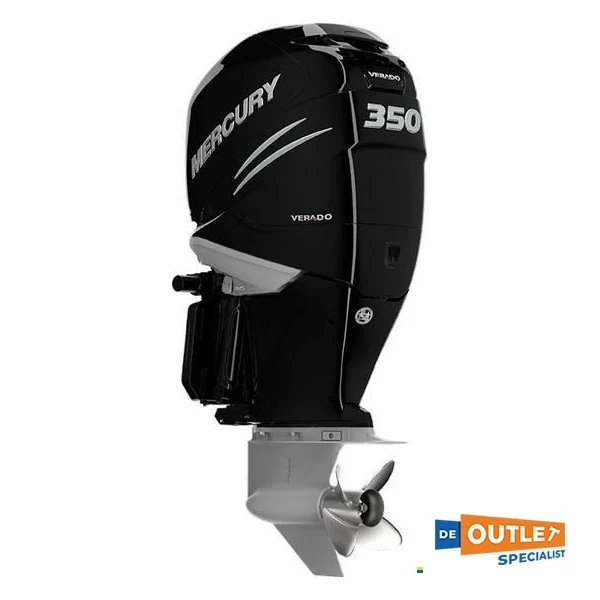 Twin Mercury Verado 350HP moteurs marins hors-bord noir