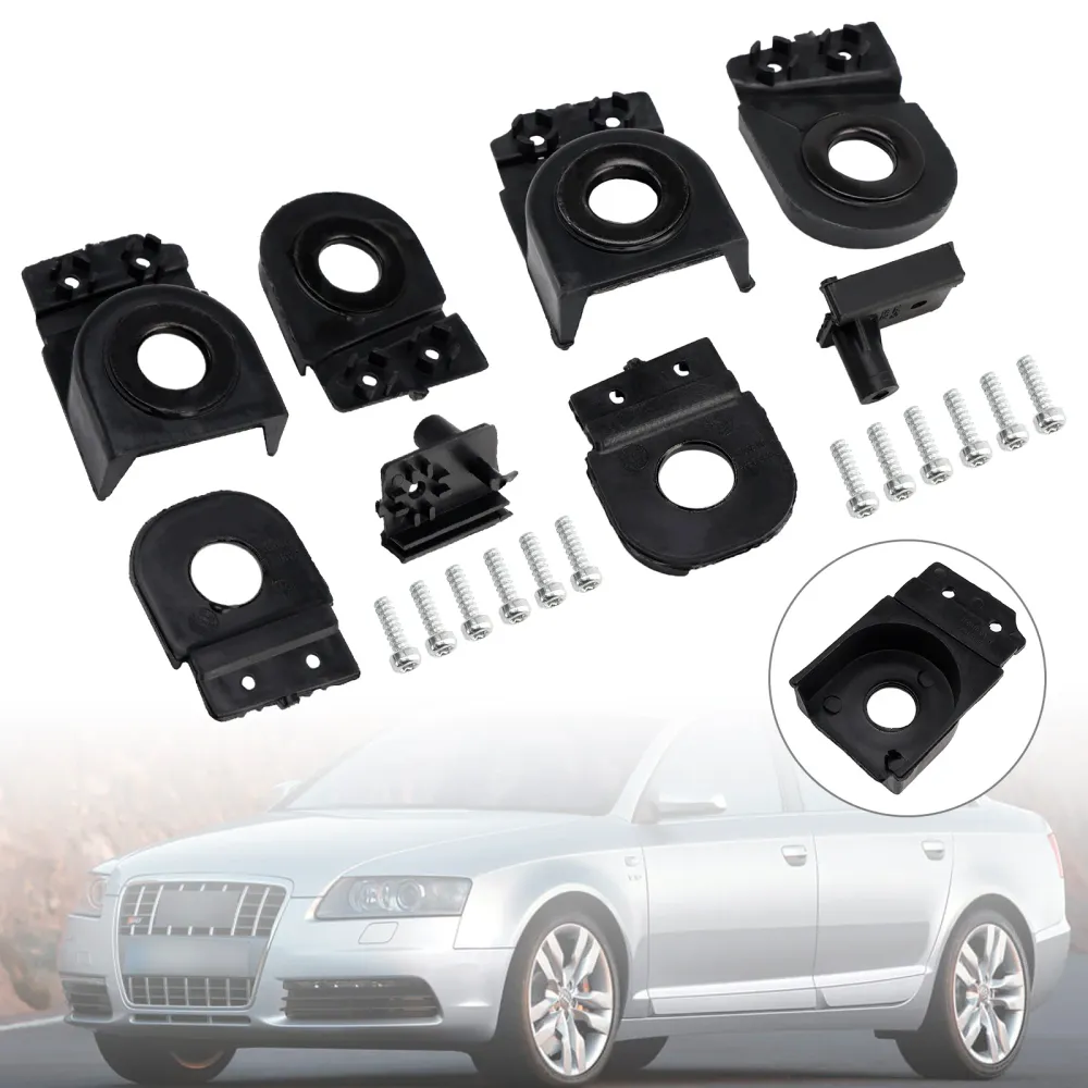 Une paire de Kit de réparation de phares de voiture 4F0998121 4F0998122 pour Audi A6 S6 C6 05-11