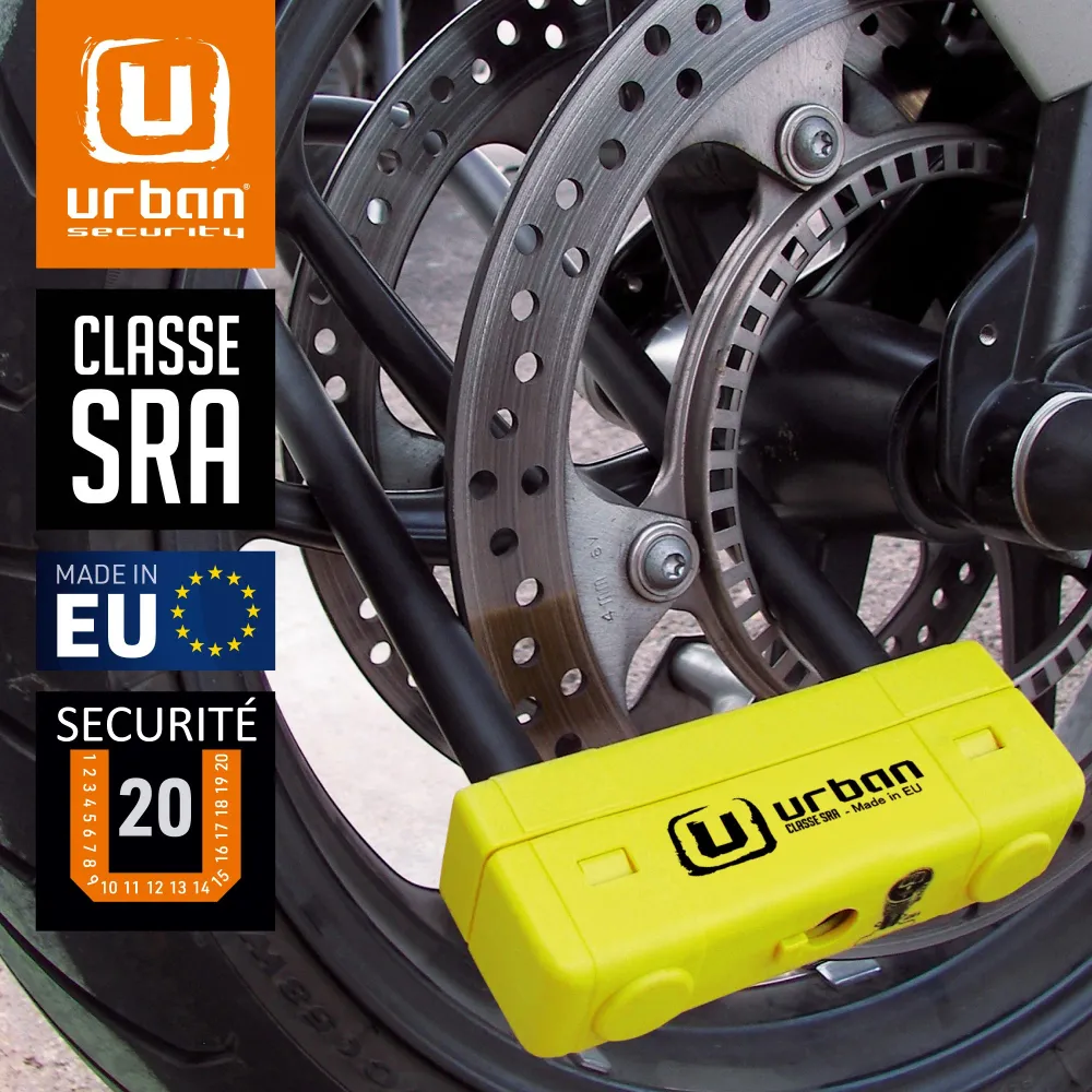 Antivol moto U SRA 85x300mm URBAN