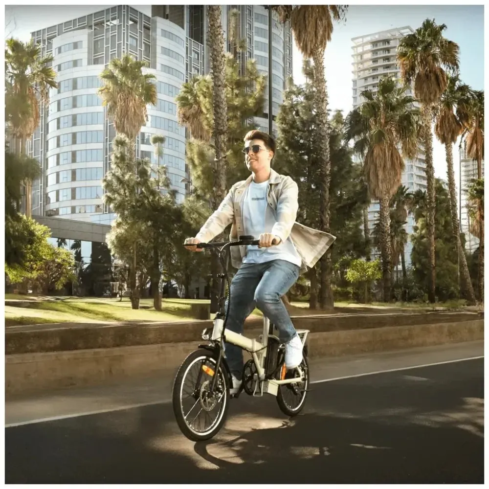 Velo electrique pliant Flexy Autonomie 35 km Securite et confort Cecotec