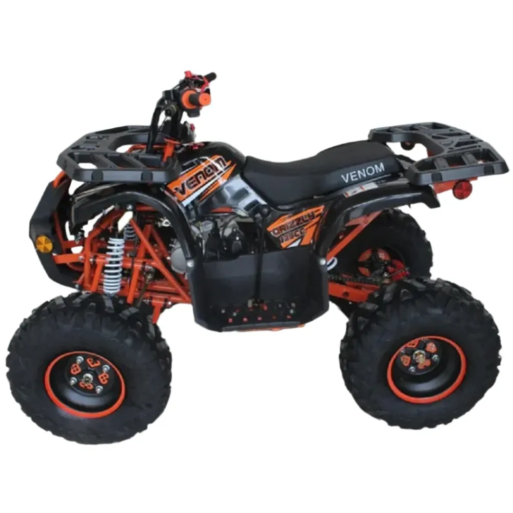 Venom, Grizzly, Quad à Essence (4 Temps) (125cc) Black