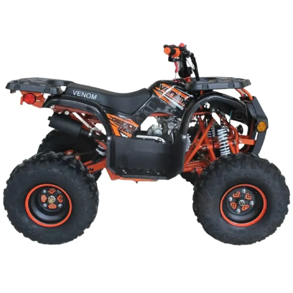 Venom, Grizzly, Quad à Essence (4 Temps) (125cc) Black