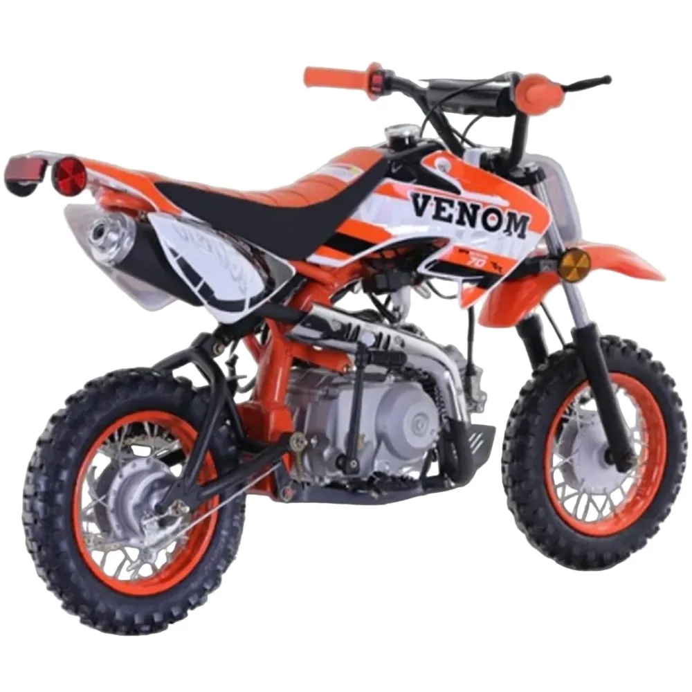 Venom, MX70, Motocross à Essence (4 Temps) (70cc) Black