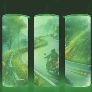Verre isotherme - (allume dans le noir)moto