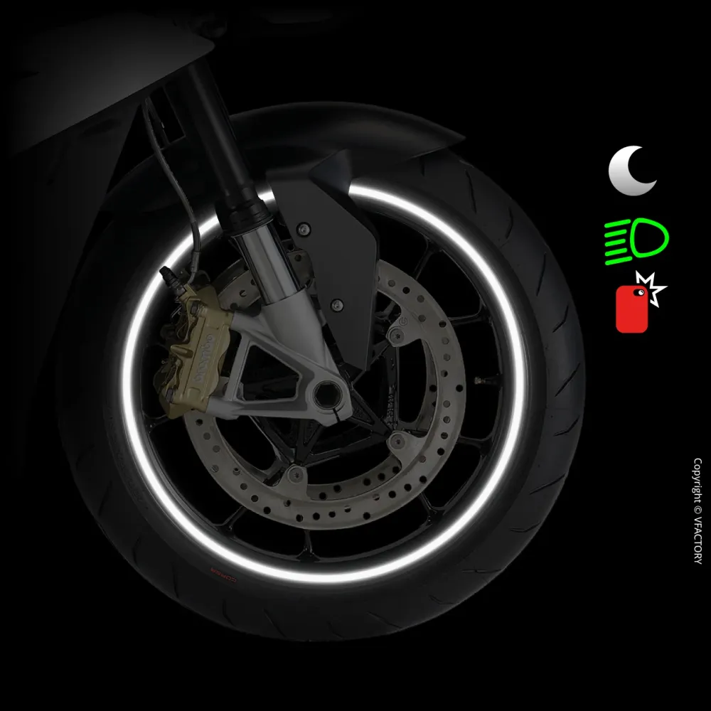 CIRCULAR™ pour jantes moto 🇫🇷 VFLUO 3M Adhésifs