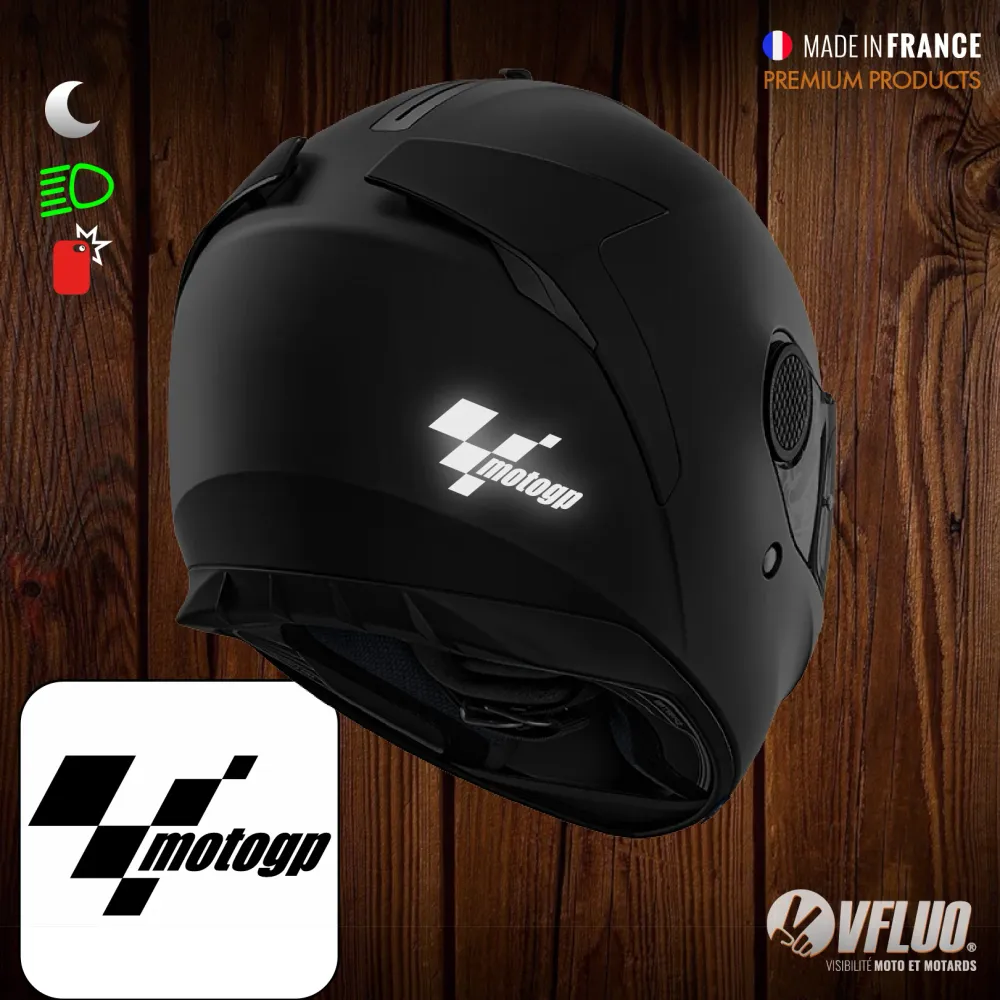 Logo MOTO GP VFLUO Reflective Adhésifs