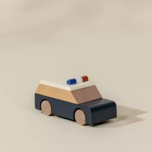 Véhicule en bois – Voiture de police